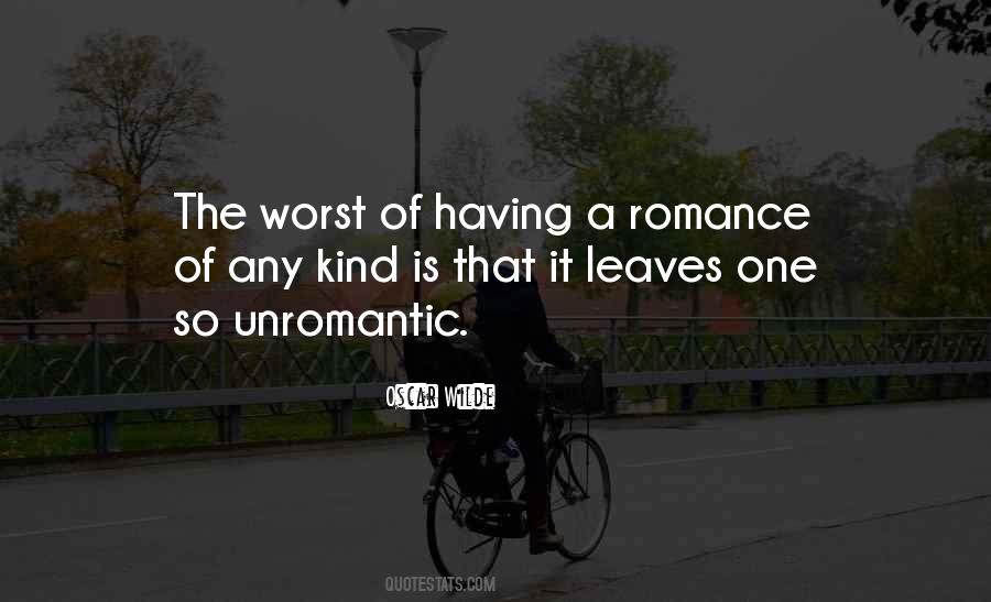 Unromantic Quotes #110133