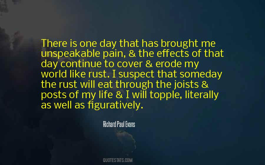 Unspeakable Pain Quotes #1055718