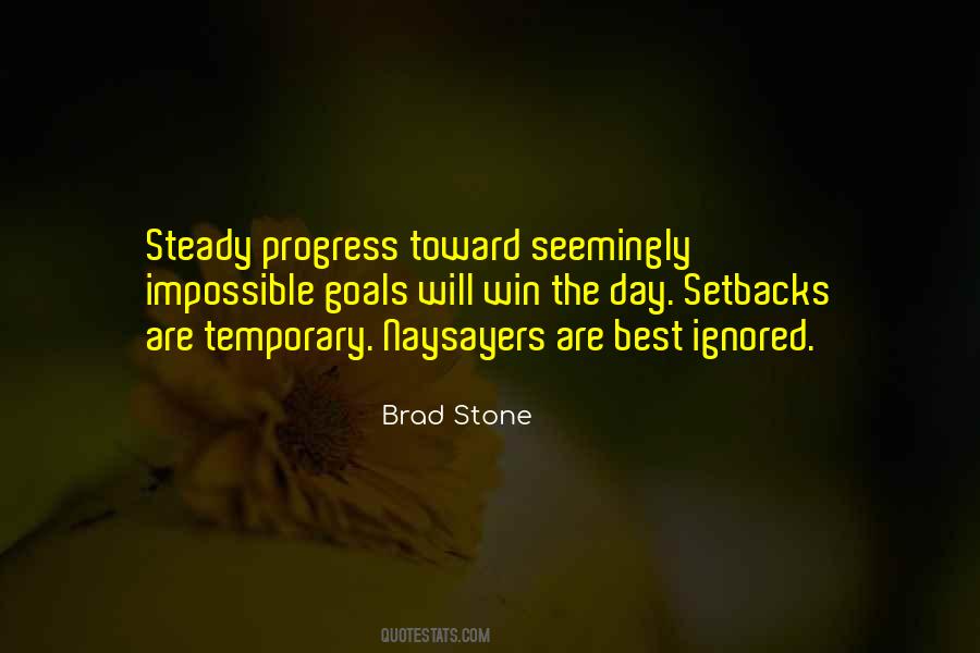 Quotes About Steady Progress #394204