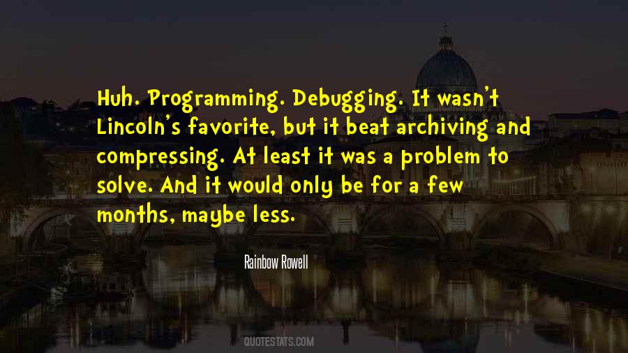 Quotes About Debugging #384520