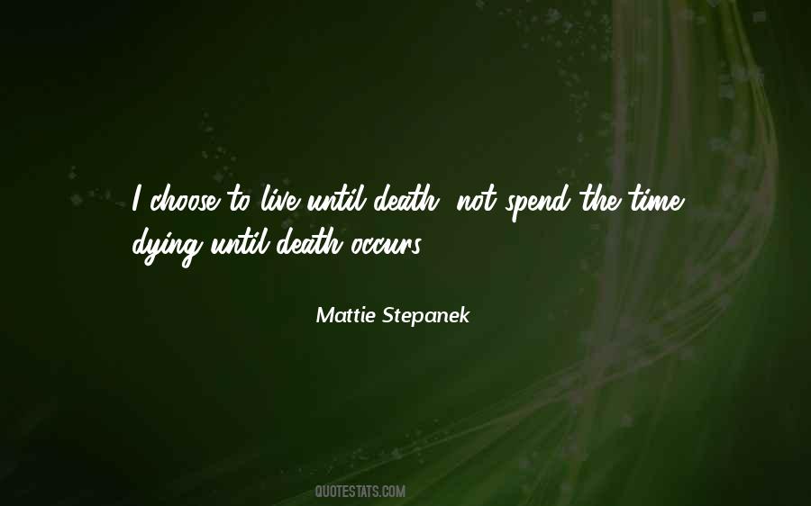 Until Death Quotes #321336