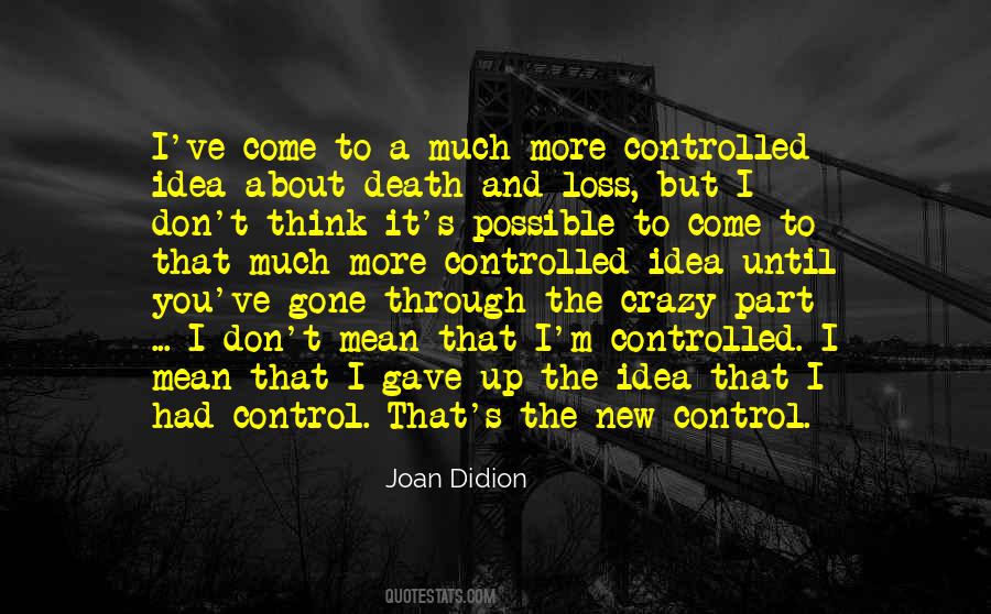 Until It's Gone Quotes #1098854