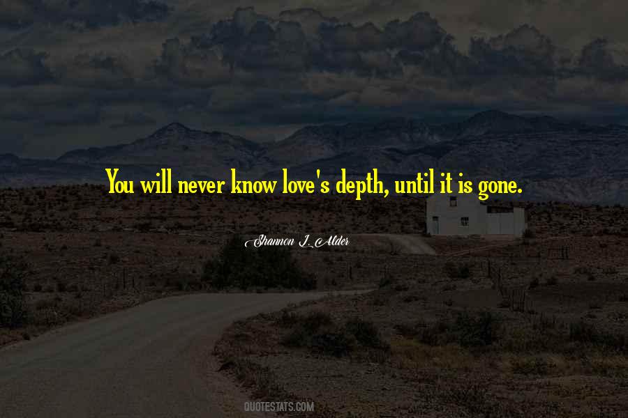 Until It's Gone Quotes #1227450