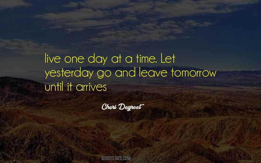 Until Tomorrow Quotes #557253