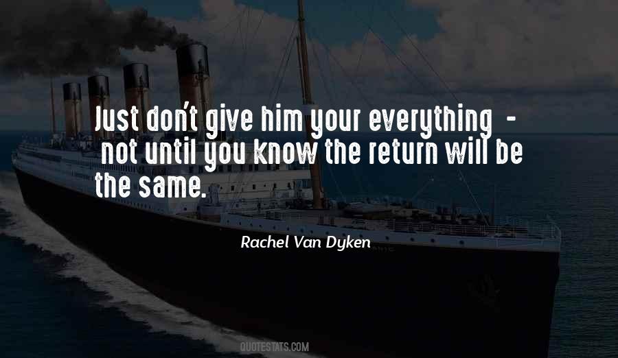 Until You Return Quotes #880322