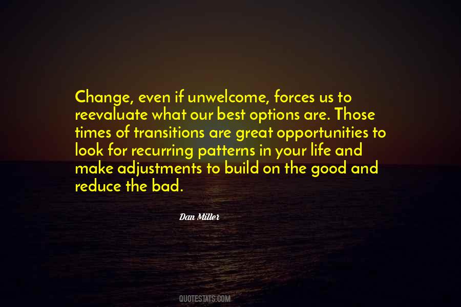 Unwelcome Change Quotes #46186