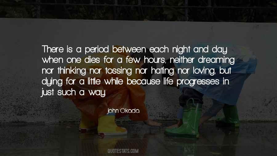 Up All Night Thinking Quotes #175490