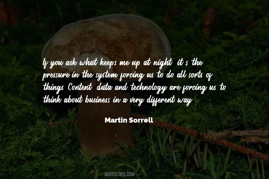 Up All Night Thinking Quotes #632522