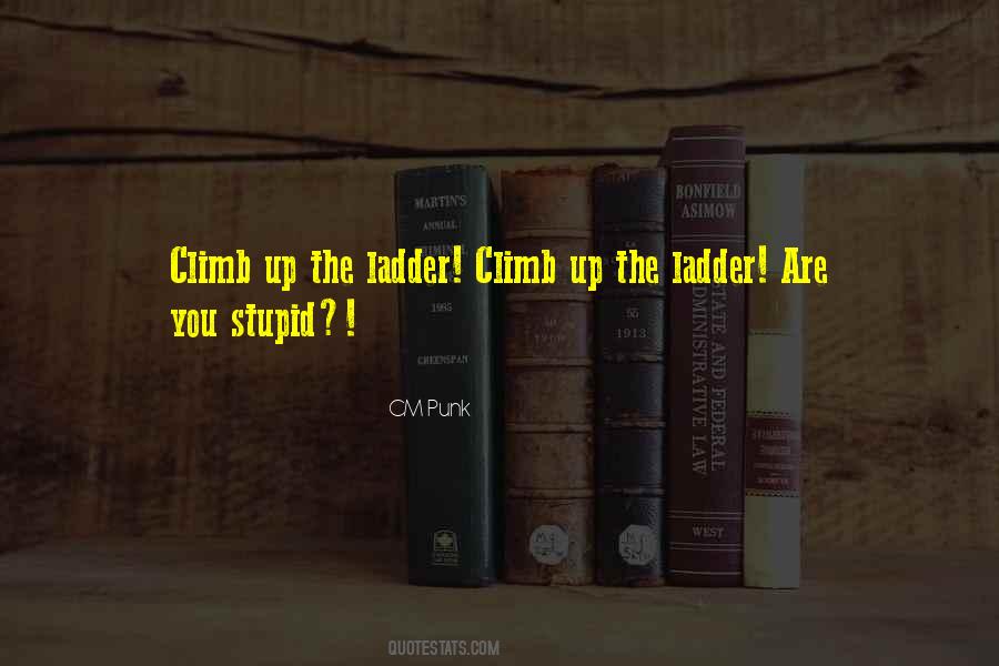 Up The Ladder Quotes #277393