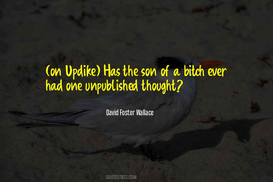 Updike Quotes #1530242