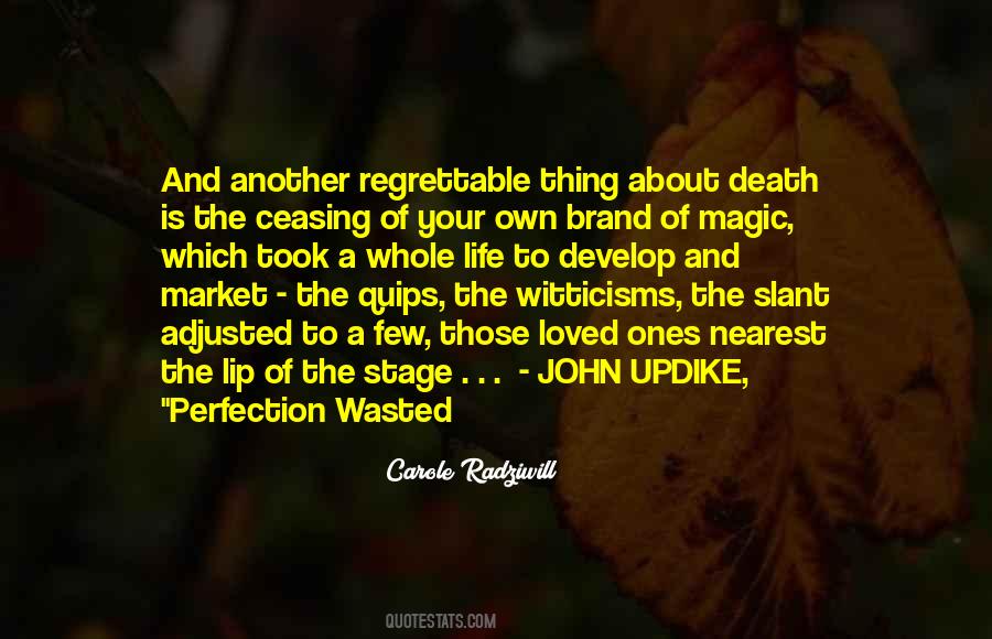 Updike Quotes #1771084