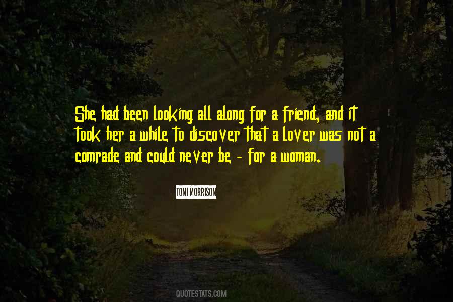 Quotes About Friend And Lover #1318359