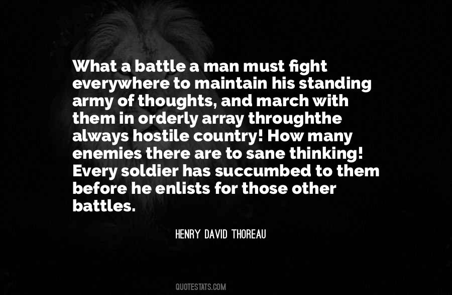 Quotes About Fighting Battles #612889