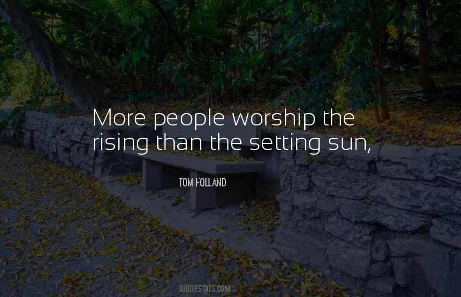 Quotes About Setting Sun #139175