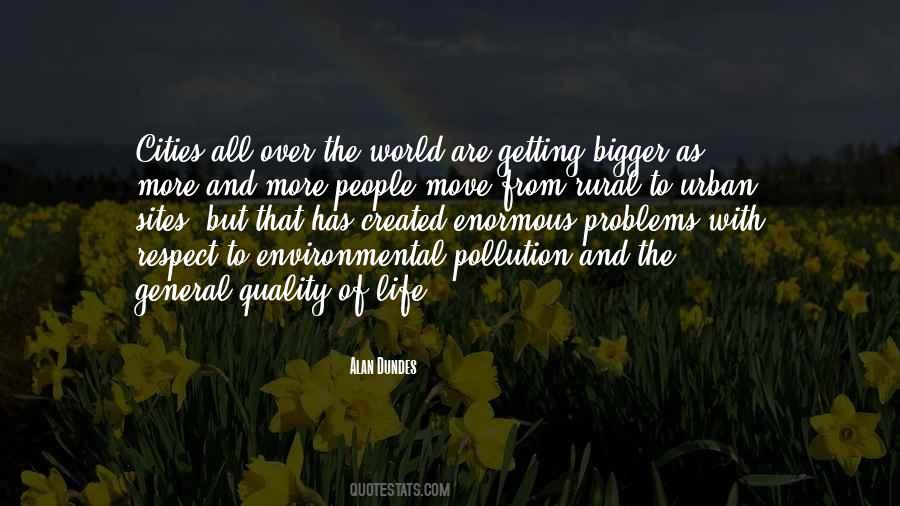 Urban Life Vs Rural Life Quotes #1138985
