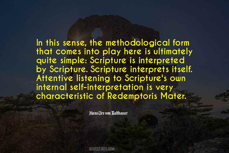 Urs Von Balthasar Quotes #1401216