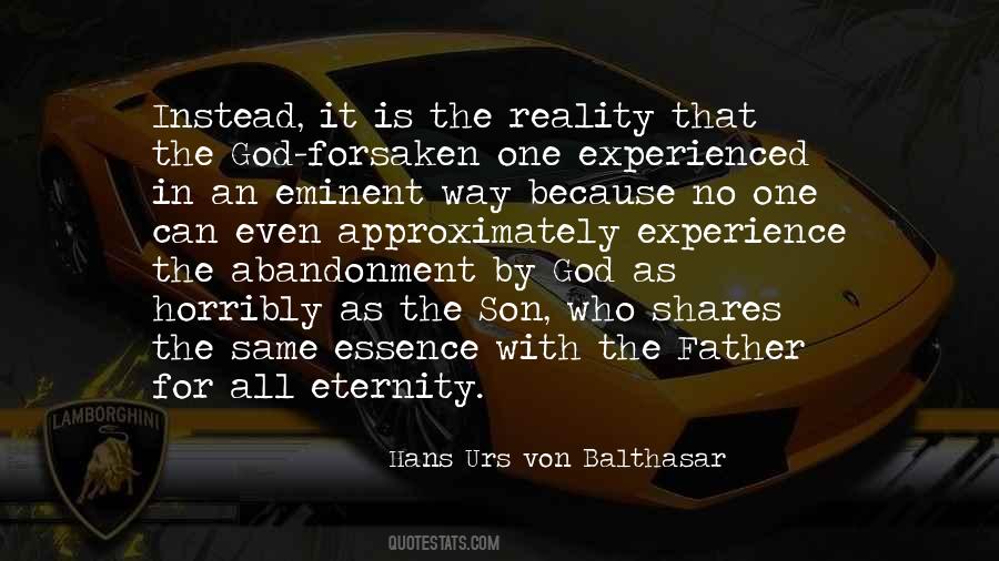 Urs Von Balthasar Quotes #736489