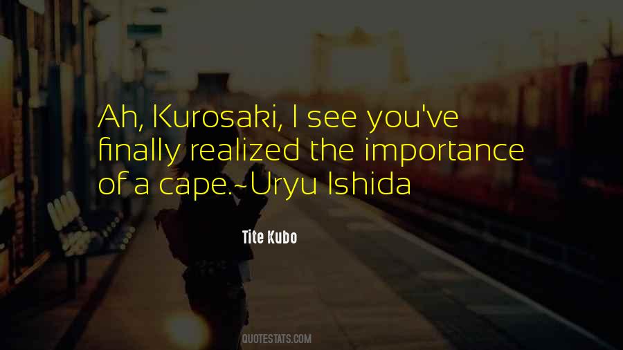 Uryu Ishida Quotes #503116