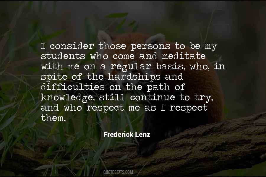 Quotes About Respect For Students #674272