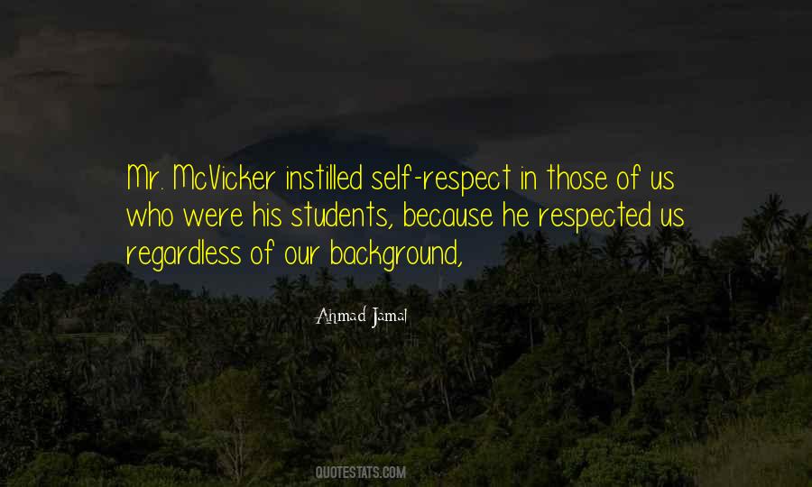 Quotes About Respect For Students #85491