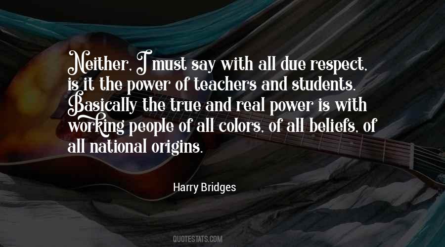 Quotes About Respect For Students #897498