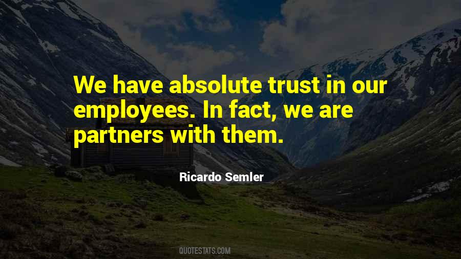 Quotes About Relationship Trust #947837