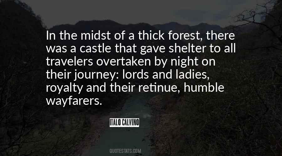 Quotes About The Forest At Night #1156727