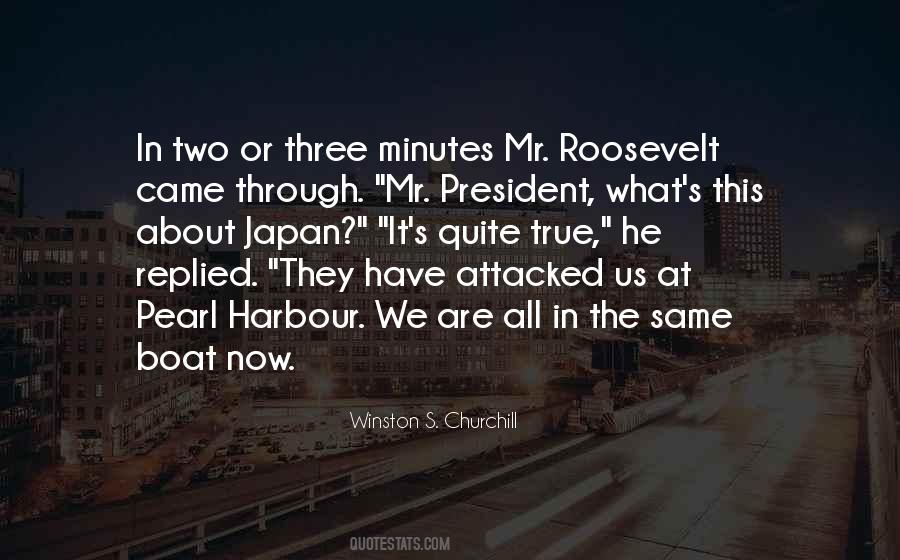 Us President Roosevelt Quotes #473687