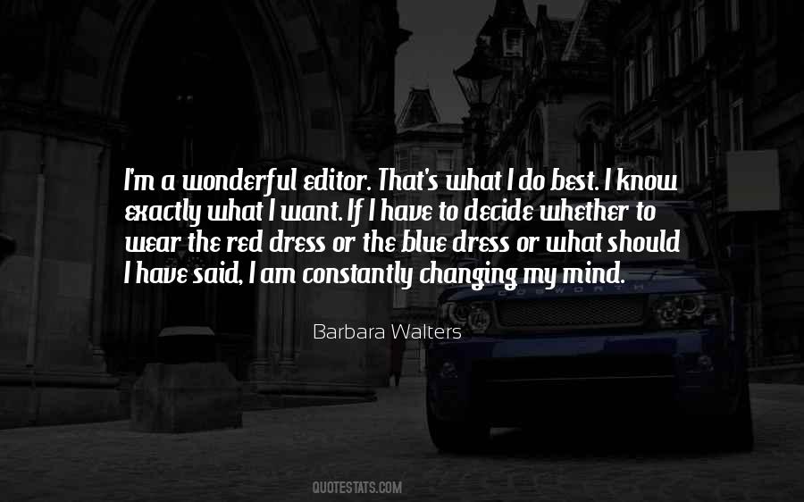 Quotes About A Blue Dress #687026