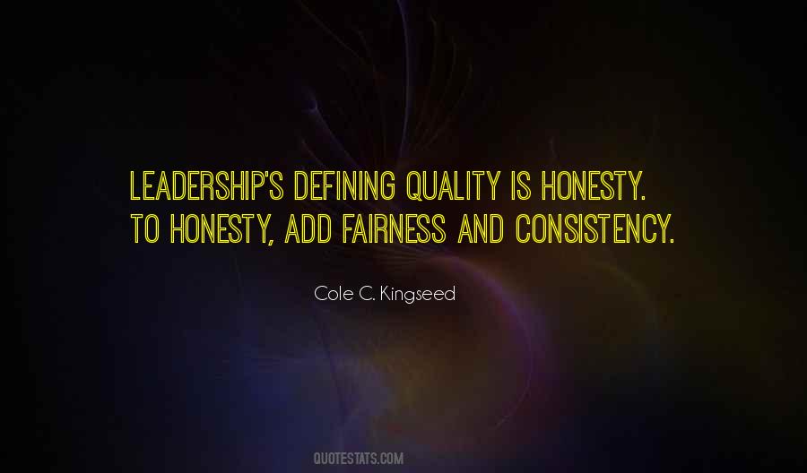 Quotes About Fairness And Honesty #1089143