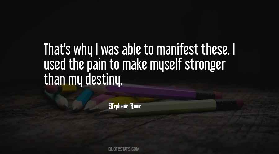 Used To Pain Quotes #384715