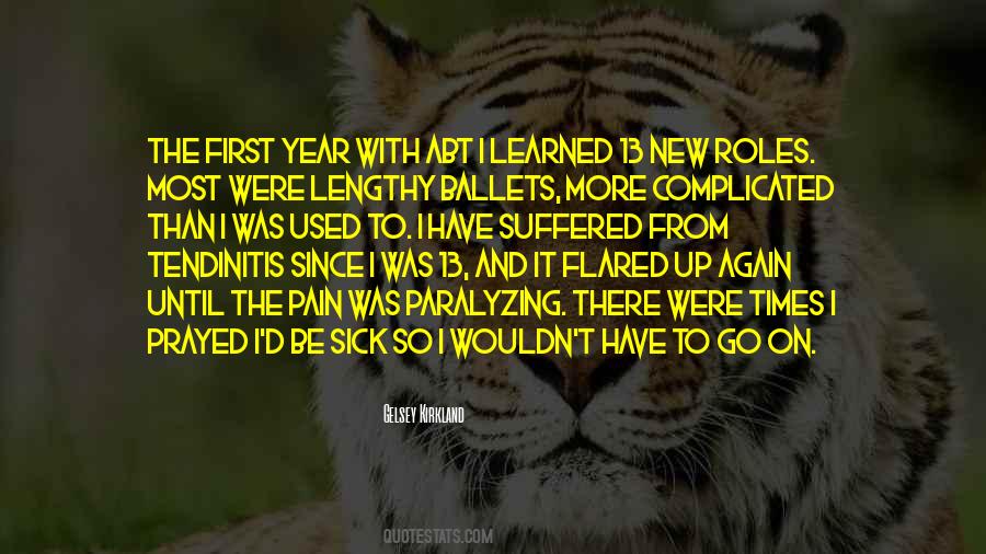Used To Pain Quotes #905418