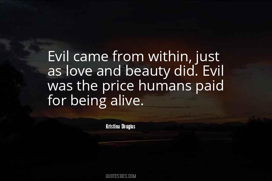 Quotes About Evil And Beauty #1714093