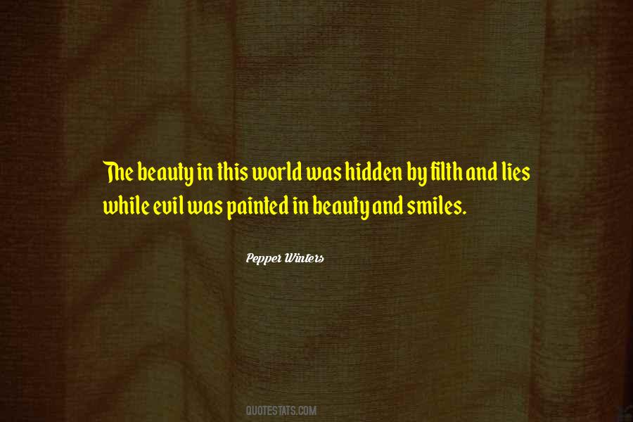 Quotes About Evil And Beauty #432340