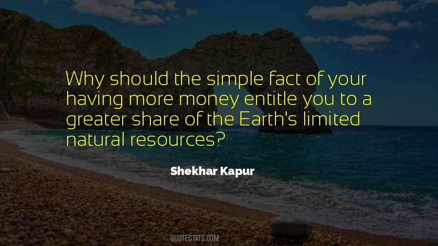Quotes About Earth's Resources #289139