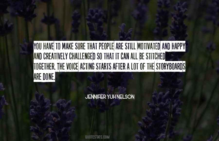 Quotes About Acting Happy #1303334