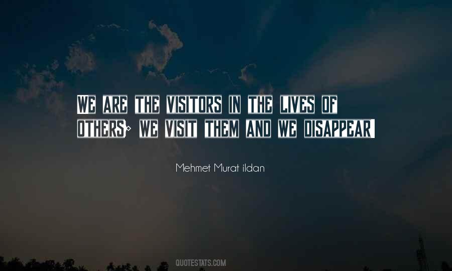 V The Visitors Quotes #38449