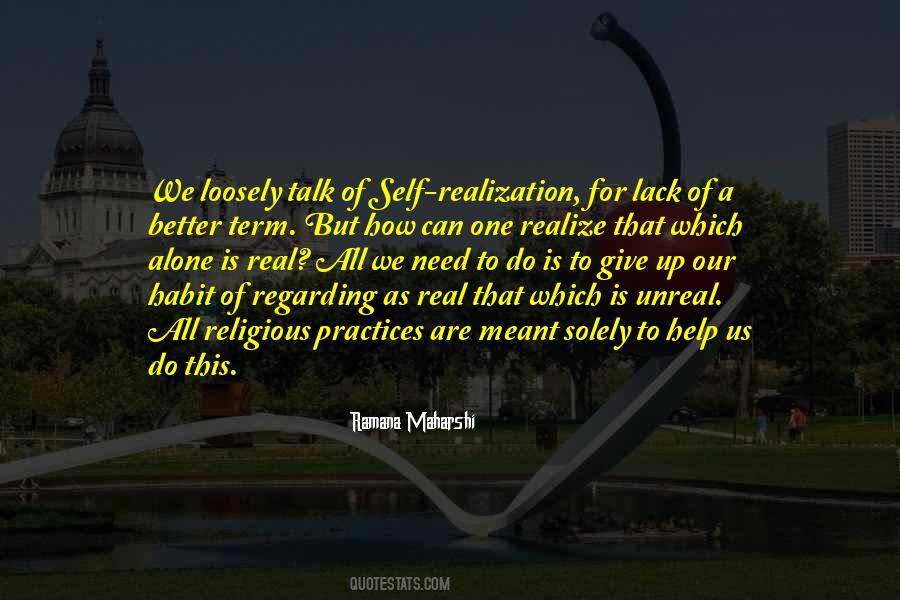 Quotes About Real Self #181033