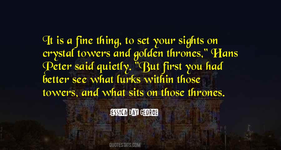 Quotes About Towers #1108549