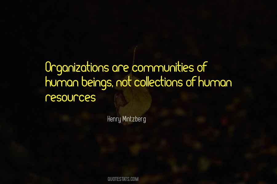 Quotes About Community Organizations #1788075