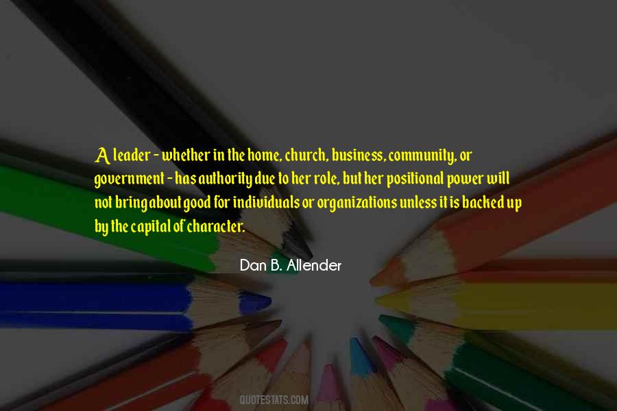 Quotes About Community Organizations #350213