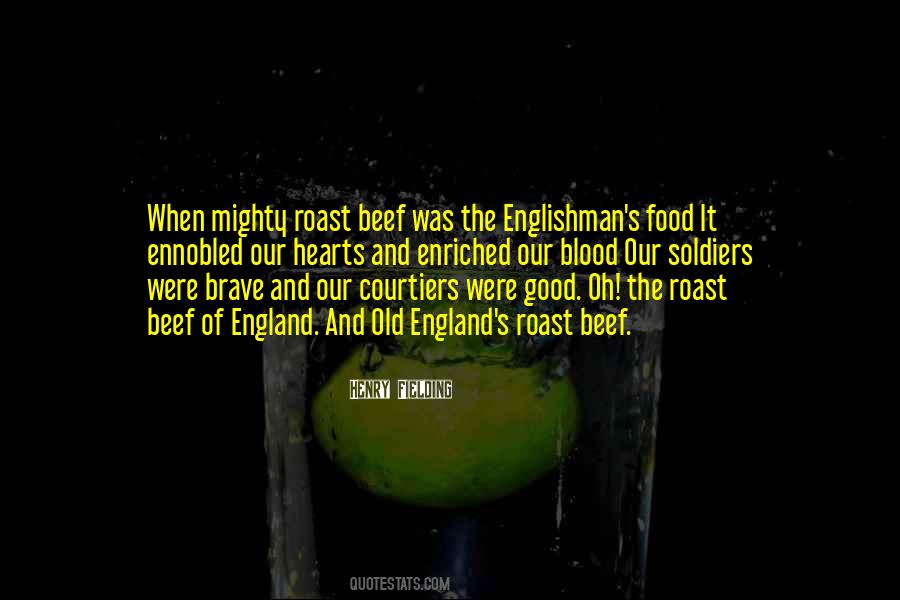 Quotes About Roast Beef #19049