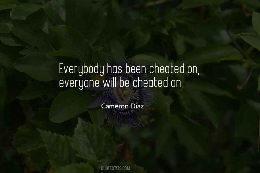 Quotes About Cheated By Someone #117355