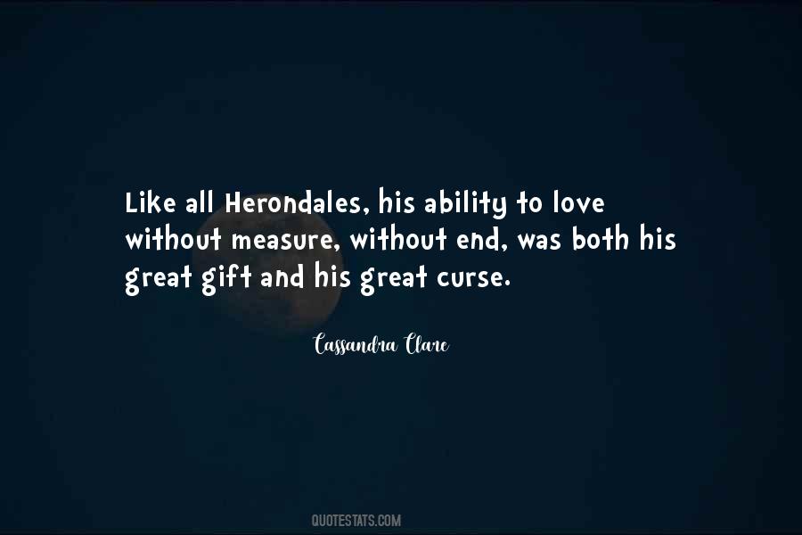 Quotes About Herondales #1161324
