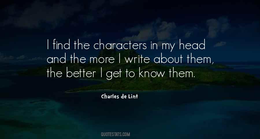 Quotes About Characters #1810492
