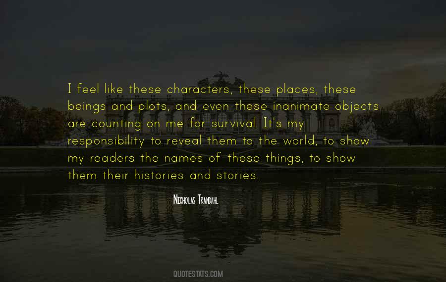 Quotes About Characters #8617