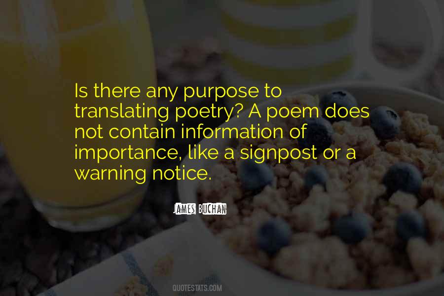 Quotes About The Importance Of Poetry #1723643