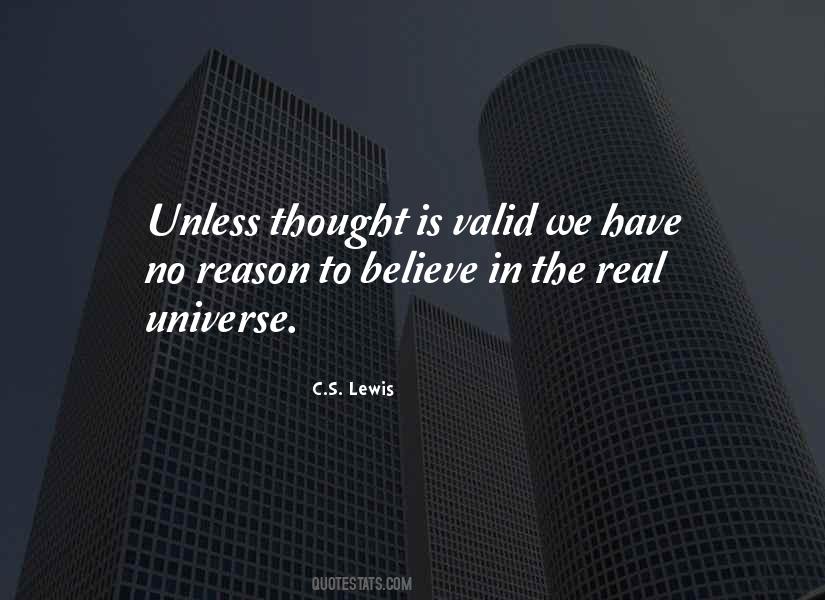 Valid Reason Quotes #1618653