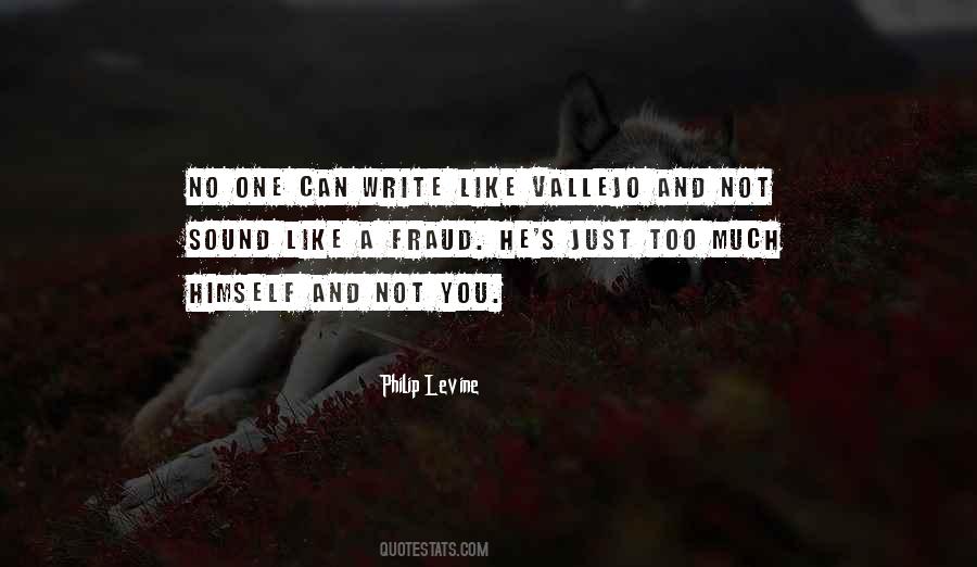 Vallejo Quotes #31755