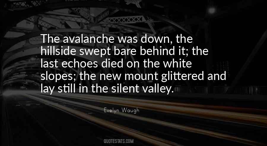 Valley Quotes #1198157